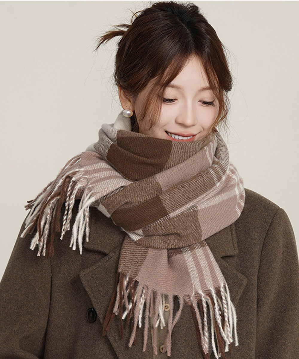 マフラー チェック ストール 楽天市場】大判 チェック マフラー ストール ネックウォーマー
