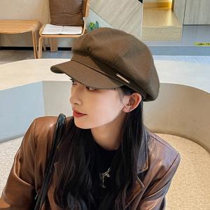 キャスケット 帽子 レディース 韓国風