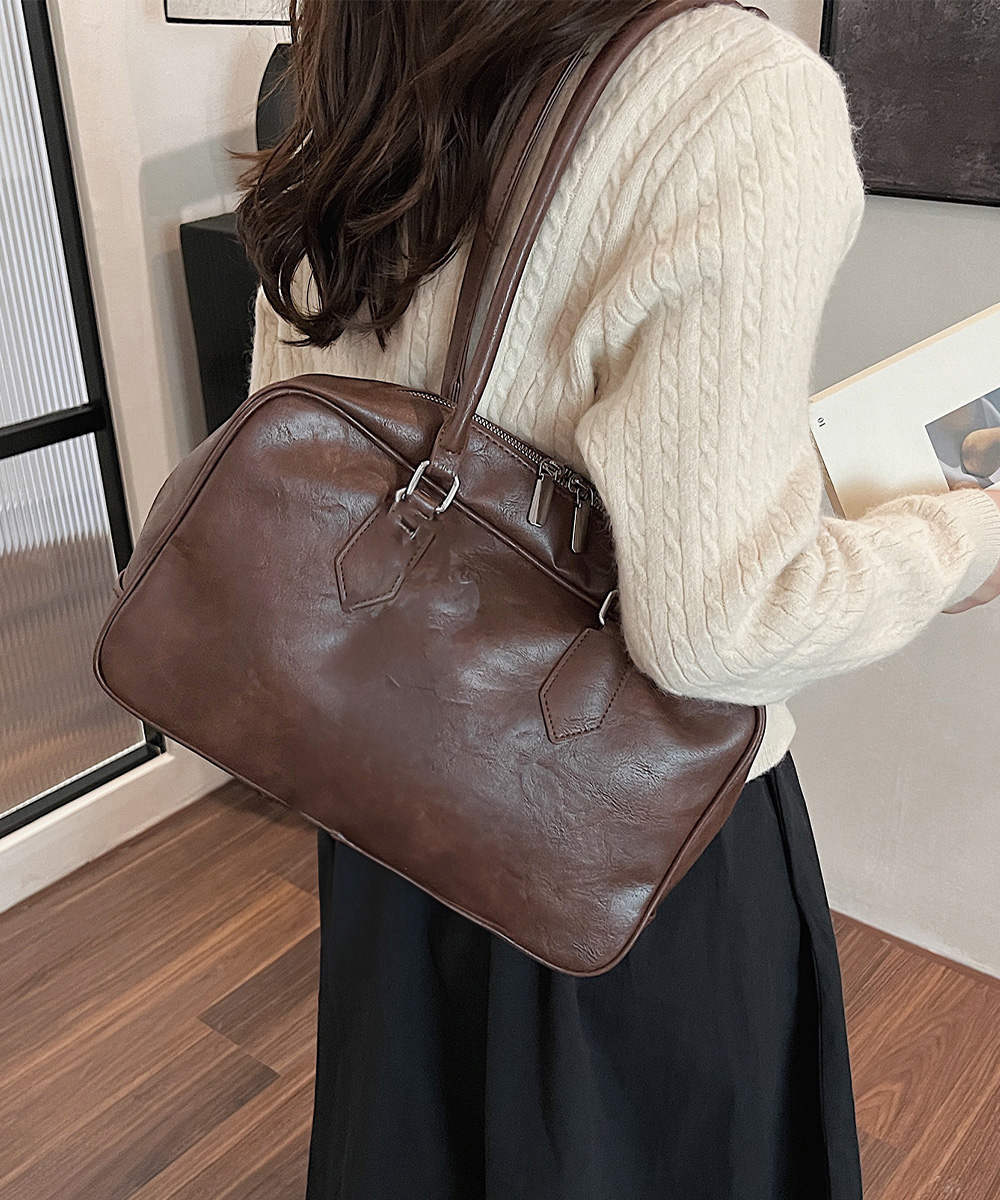 miniministore（ミニミニストア） ロングハンドルボストンバッグトート