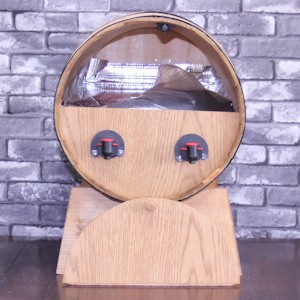 樽型サーバー（ボックスワイン用）ヨコ型穴2 : 天使のミニ樽アイリー