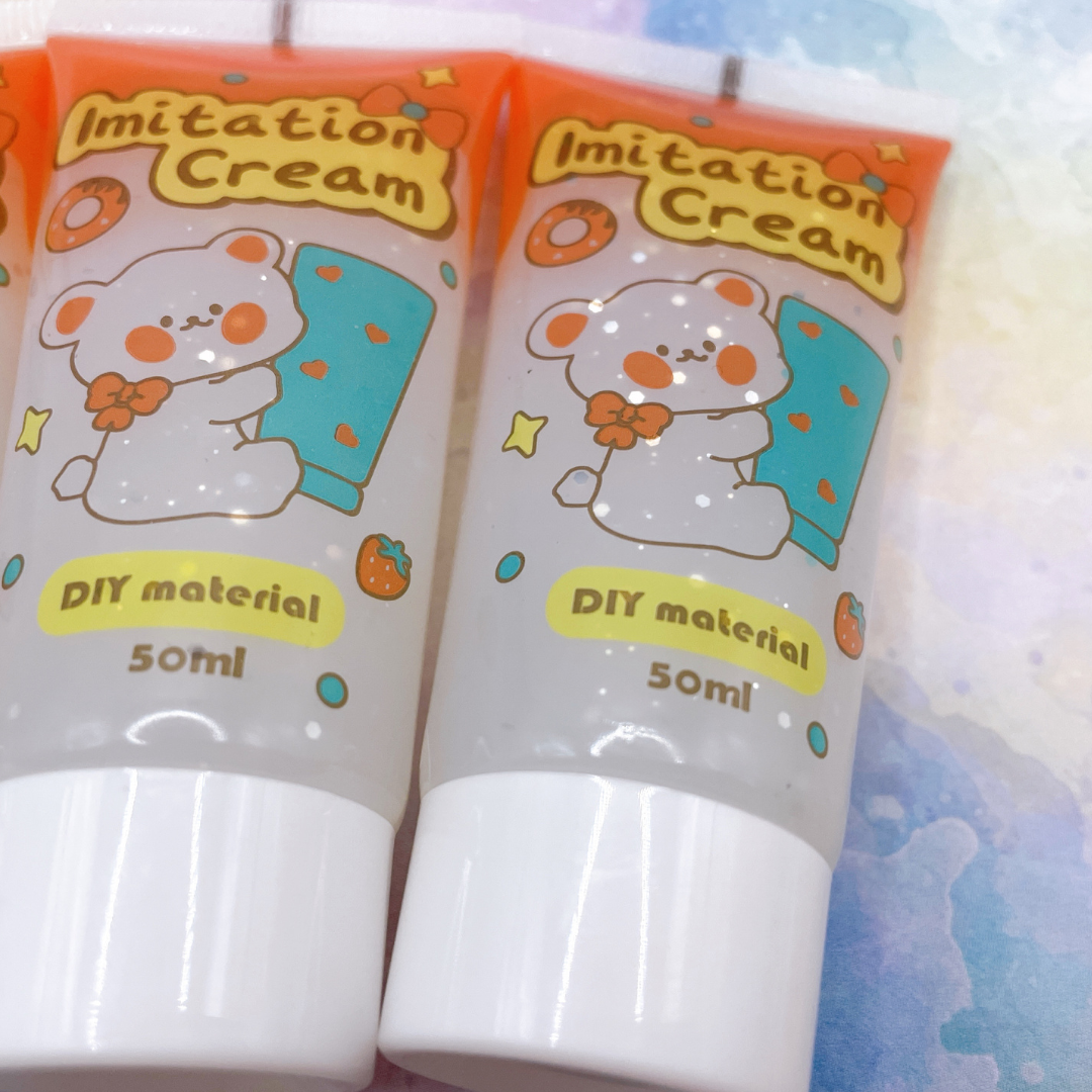 ホイップクリームデコ クリアラメ入り まとめ売り ホワイト 大容量 クリアラメ入りホイップクリームデコ 白5個セット ホワイト