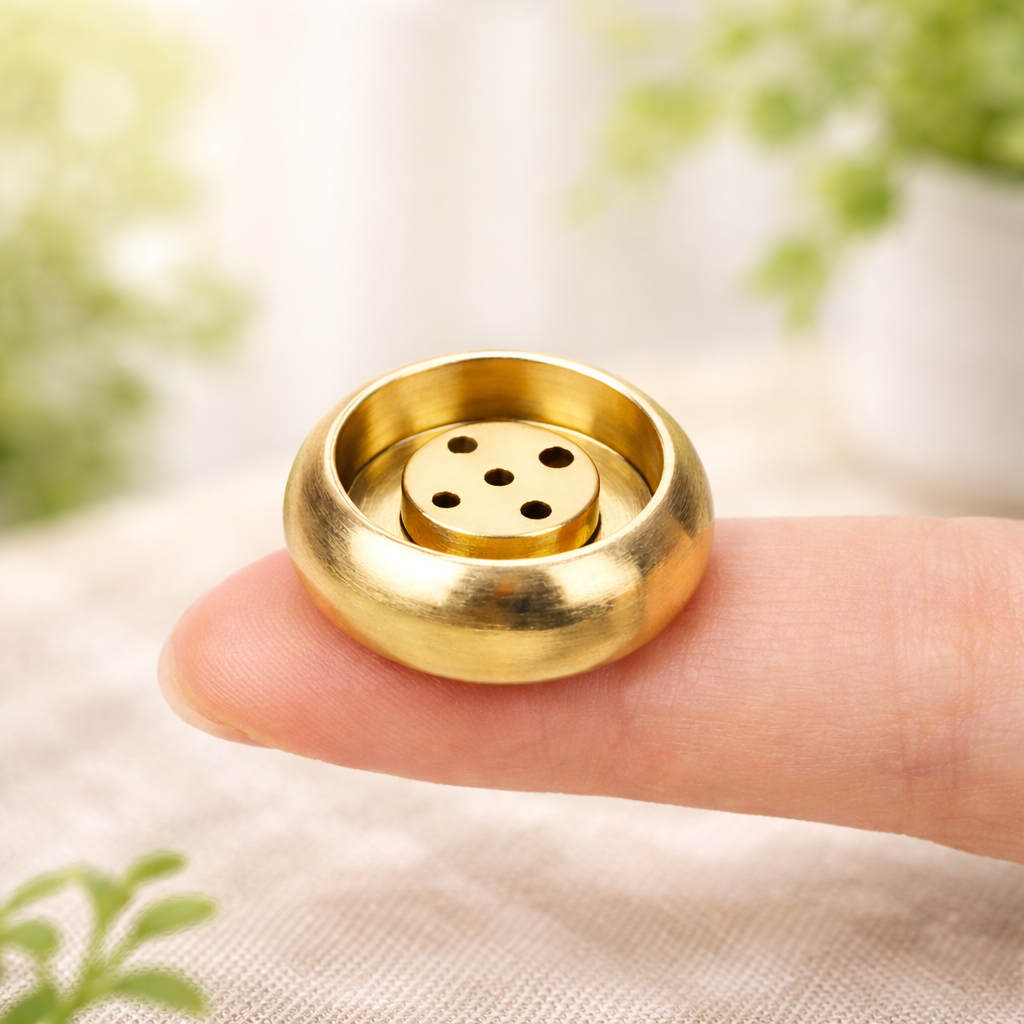 ミニお線香立て 真鍮