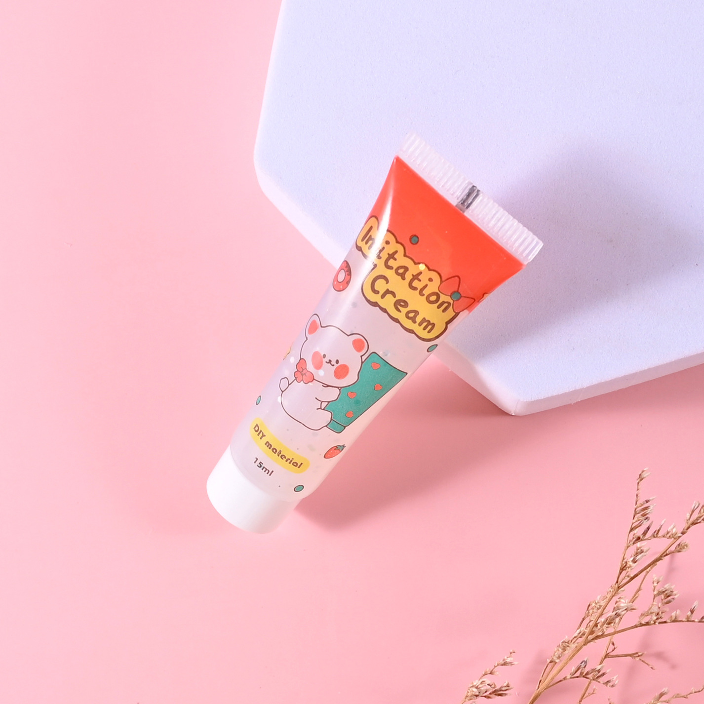 ホイップクリームデコ クリアラメ入り まとめ売り ホワイト 大容量 クリアラメ入り ホイップクリームデコ 6色セット クリア 透明 大