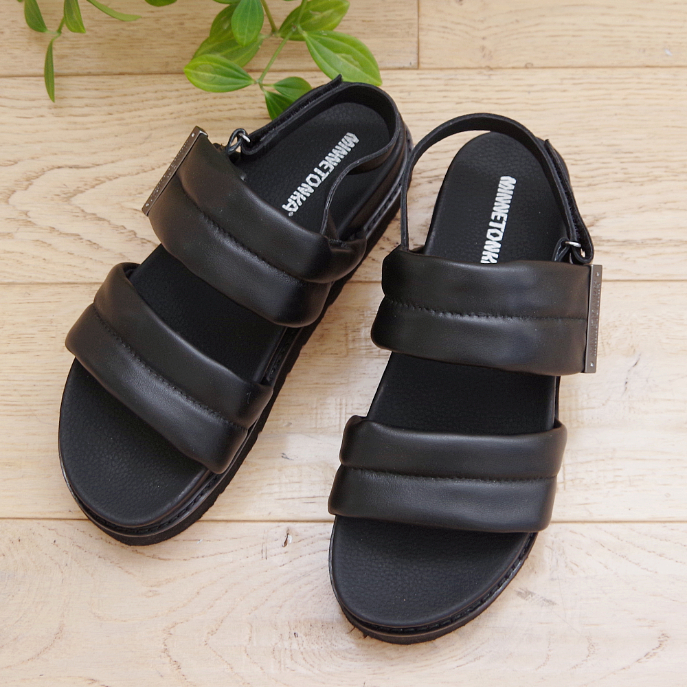 ミネトンカ（MINNETONKA）/パフィストラップサンダル 25M02 Minnetonka（ミネトンカ） ミネトンカ公式 【25m02】プラットフォーム