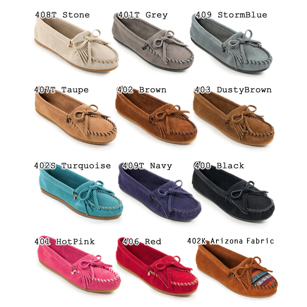 ミネトンカ　キルティー　スエードモカシン Minnetonka 【特典付き】ミネトンカ公式 MINNETONKA キルティー