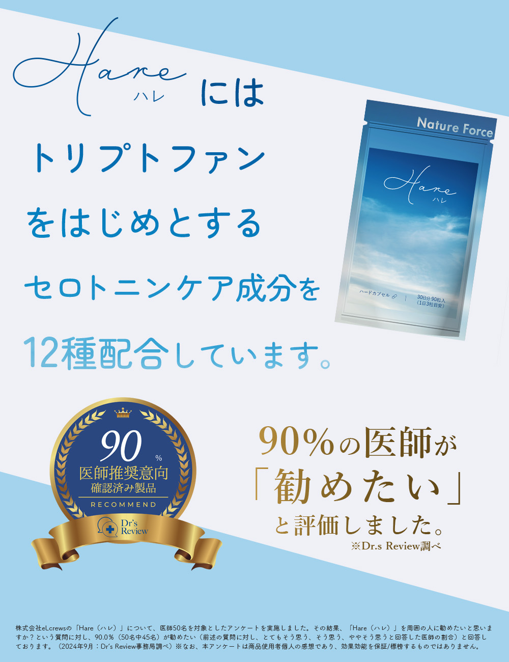 Nature Force クーポン有 薬剤師監修 セロトニン サプリ