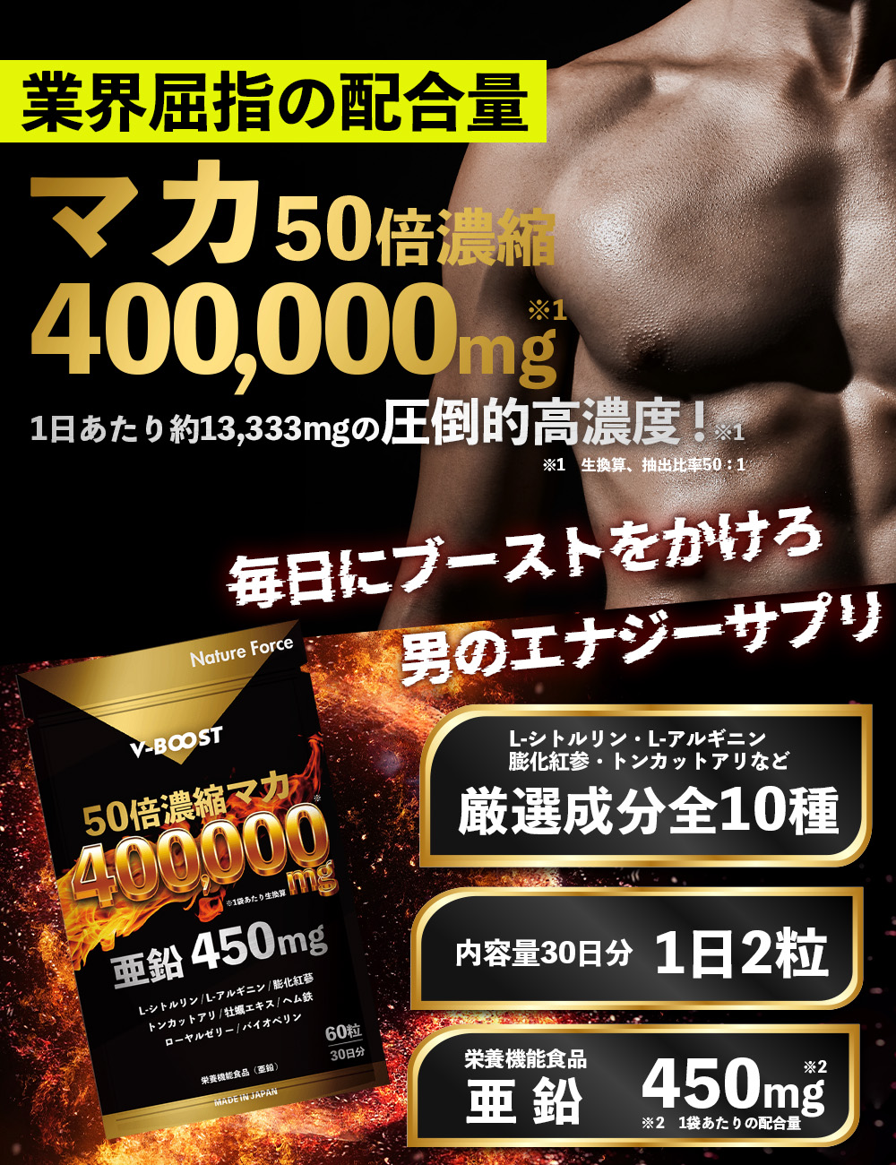 薬研　健康薬研　永瀬研究所 Nature Force（ネイチャーフォース） クーポン有 薬剤師監修 マカ 40万
