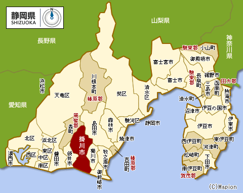 掛川地図