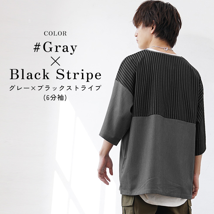 MinoriTY（マイノリティ） オーバーサイズ tシャツ メンズ 6分袖