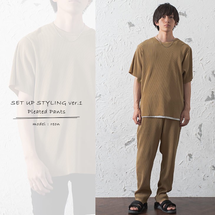 MinoriTY ビッグTシャツ メンズ セットアップ 部屋着 ルーム