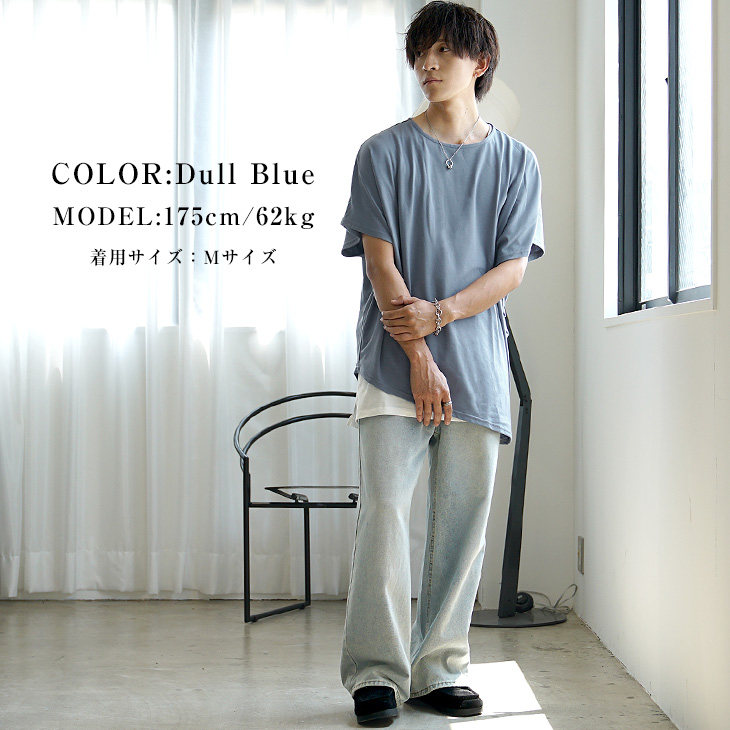 MinoriTY ビッグtシャツ メンズ ドルマン tシャツ オーバー