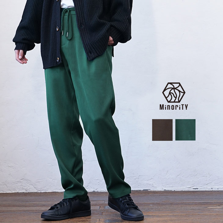 MinoriTY（マイノリティ） テーパードパンツ メンズ ワイドテーパード