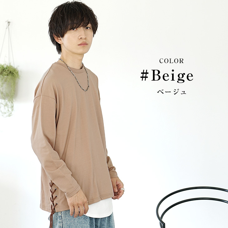MinoriTY オーバーサイズ ロンt メンズ おしゃれ tシャツ 長袖t