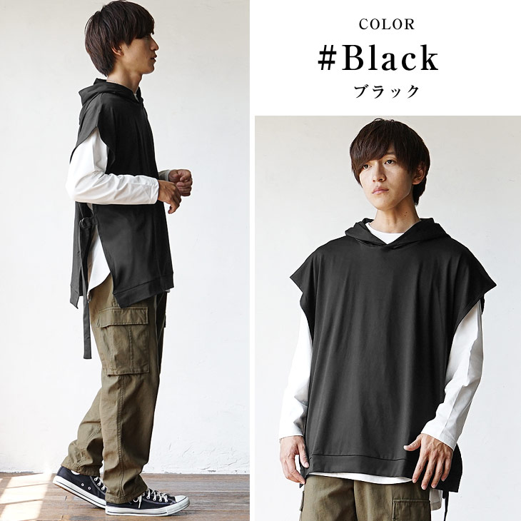 MinoriTY（マイノリティ） パーカー メンズ 夏 ノースリーブパーカー
