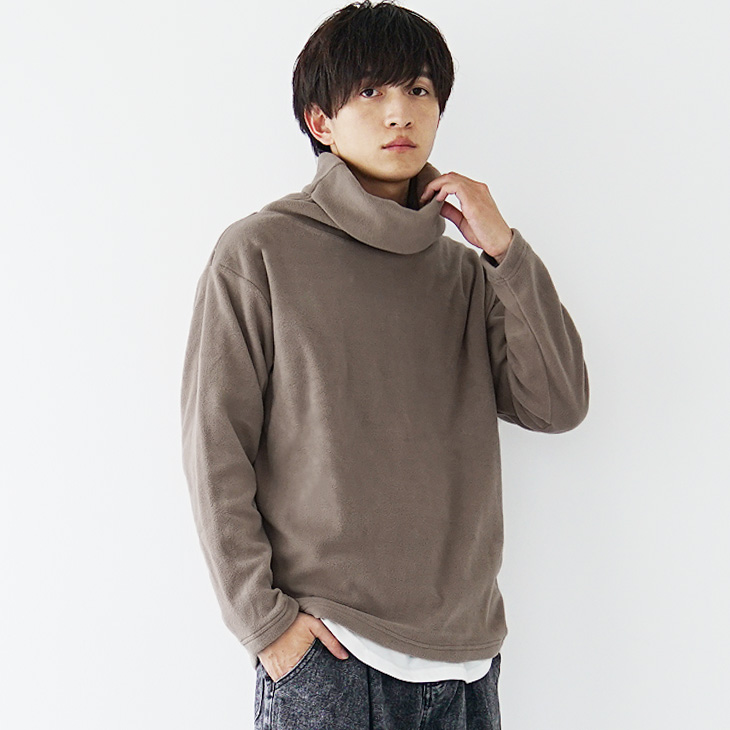 MinoriTY フリーストレーナー メンズ フリース ハイネック