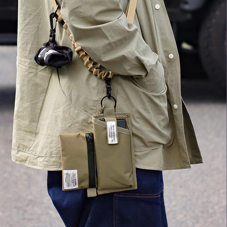 POST GENERAL post general スマホケース スマホポーチ メンズ コイン