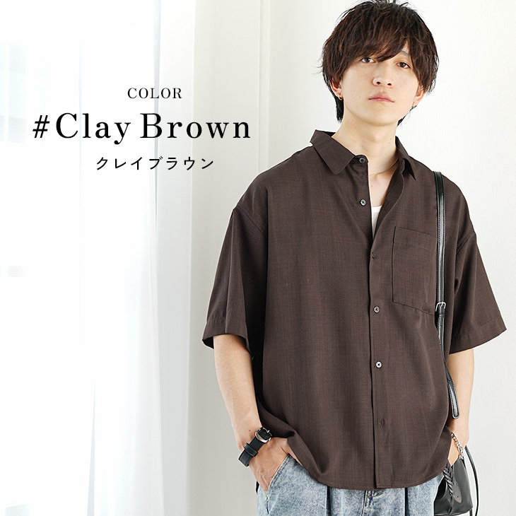 MinoriTY（マイノリティ） 冷感 シャツ メンズ 半袖 オーバーサイズ