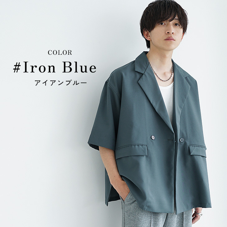 cafuné natureグレージュ オーバーサイズ半袖シャツジャケット 38 cafuné natureグレージュ オーバーサイズ半袖シャツジャケット