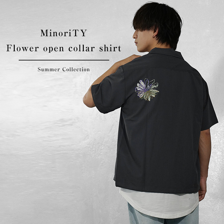MinoriTY オーバーサイズ 半袖シャツ メンズ おしゃれ ビッグ