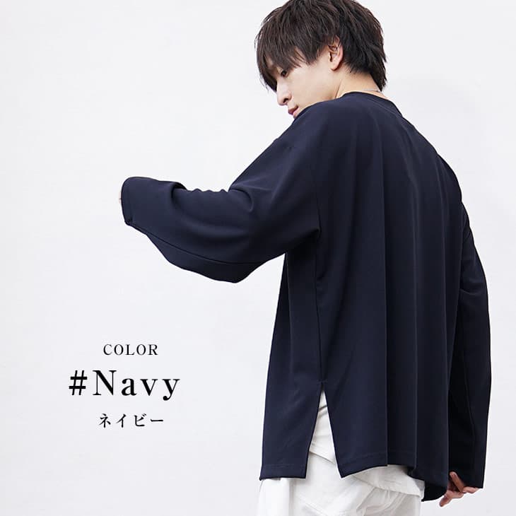 MinoriTY 長袖tシャツ メンズ モックネック ロンt 長袖 tシャツ