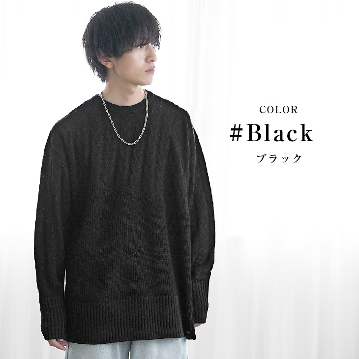 MinoriTY（マイノリティ） オーバーサイズ ニット メンズ セーター