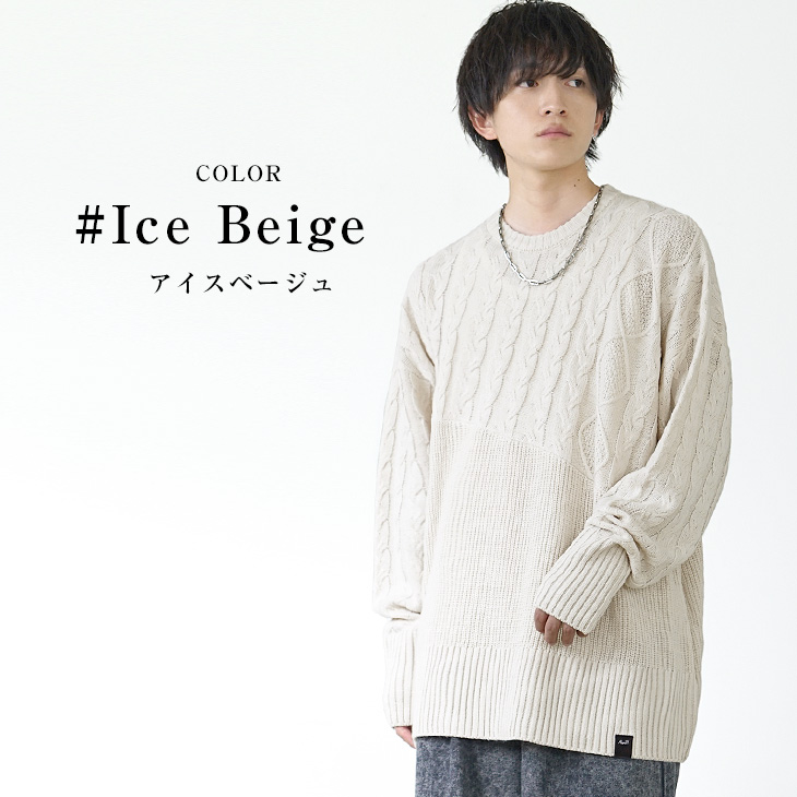 MinoriTY（マイノリティ） オーバーサイズ ニット メンズ セーター