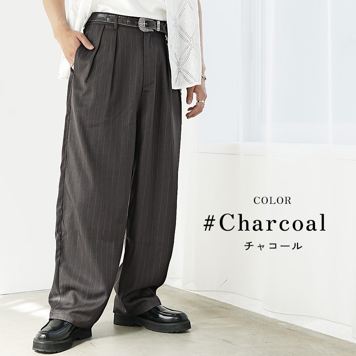 MinoriTY（マイノリティ） スラックス メンズ ワイドパンツ バルーン