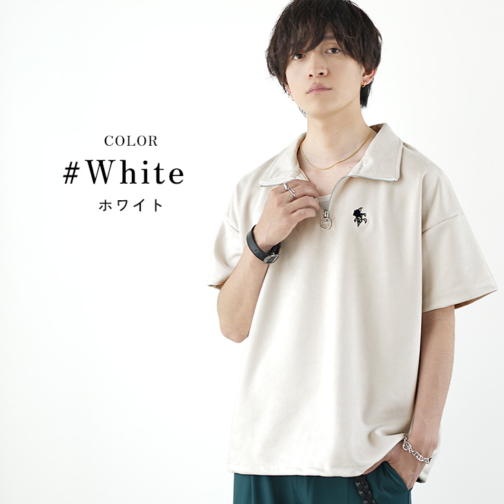 M-Logoハーフジップスウェット半袖Tシャツ ニューエラ（NEW ERA）（メンズ、レディース）半袖 ハーフジップ