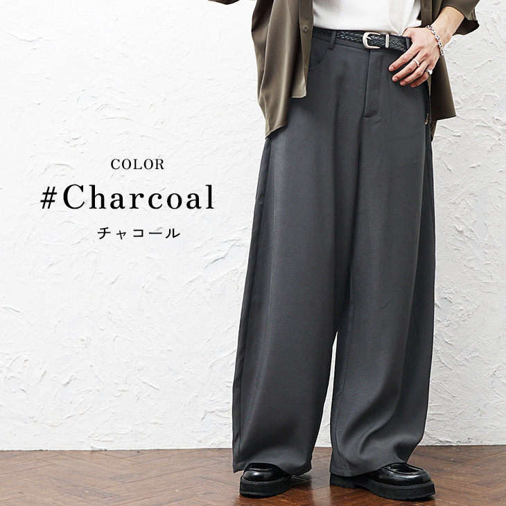 MinoriTY（マイノリティ） スラックス メンズ ワイドパンツ カーブ