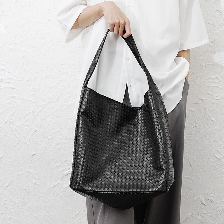 MinoriTY（マイノリティ） トートバッグ メンズ レザー 編み込み