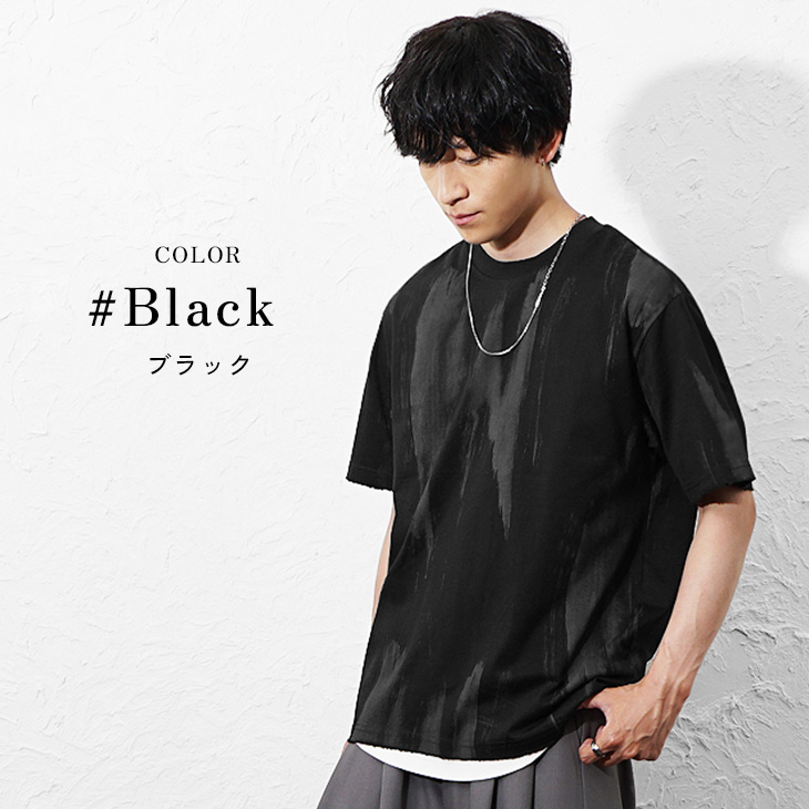 MinoriTY（マイノリティ） Tシャツ 半袖 カジュアル アート風 半袖T
