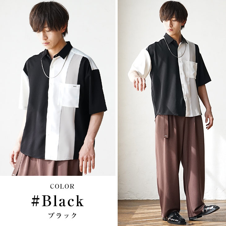 MinoriTY（マイノリティ） オーバーサイズ 半袖シャツ メンズ ビッグ
