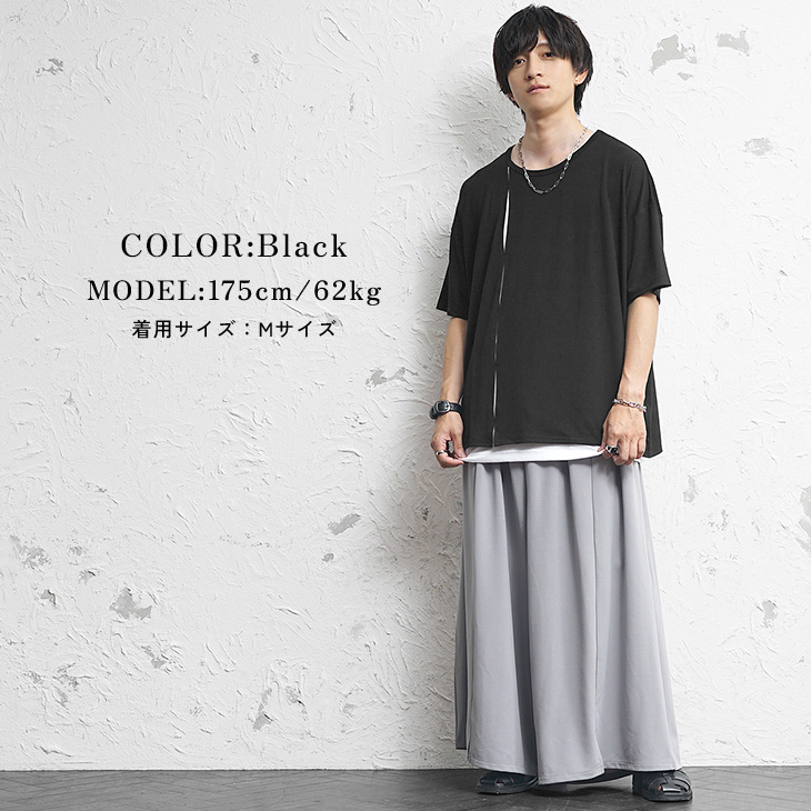 ゆみあみ タンクトップ 2XL メンズ Tシャツ オーバーサイズ セットアップ メンズ 春 夏 春服 夏服 オープンカラーシャツ