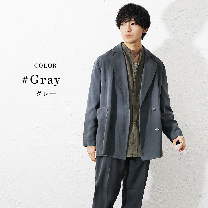 MinoriTY（マイノリティ） セットアップ メンズ グレー ジャケット