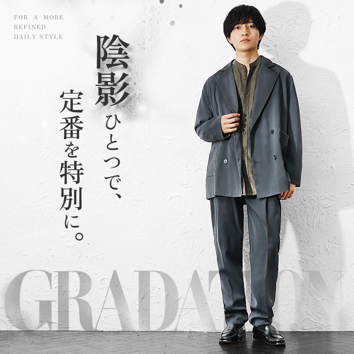 MinoriTY（マイノリティ） セットアップ メンズ グレー ジャケット