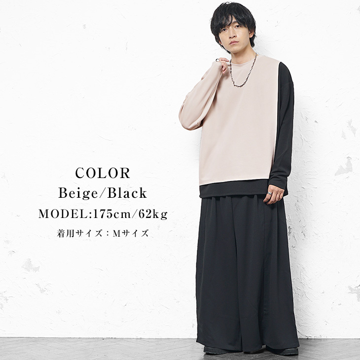 MinoriTY（マイノリティ） セットアップ メンズ 長袖tシャツ ブラック