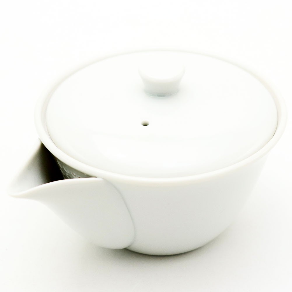 煎茶用 宝瓶 湯冷まし 茶碗5個セット 白磁 美濃焼 茶器とは 陶磁器