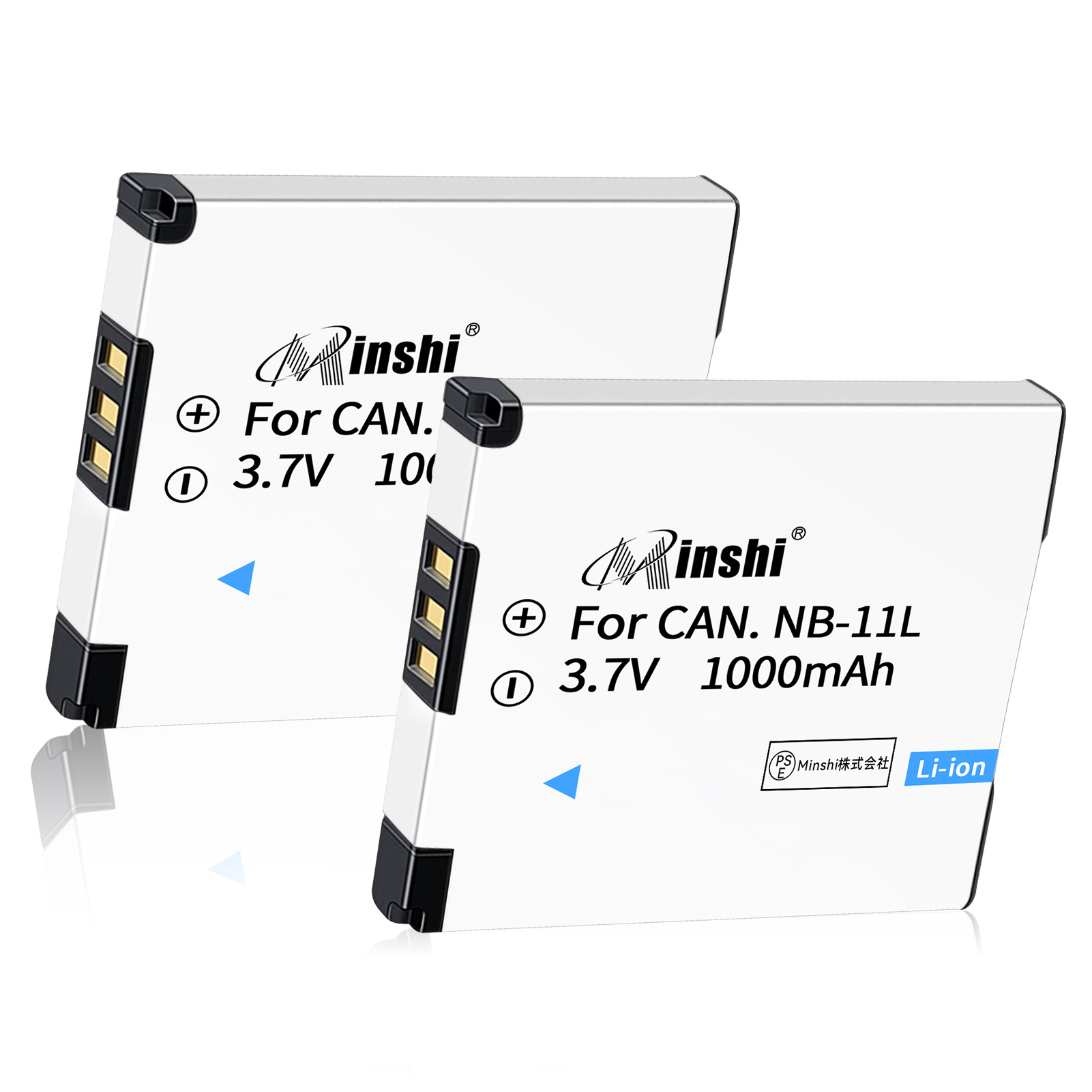 ڣĥåȡminshi Canon IXUS 140  NB-11L  б ߴХåƥ꡼ 1000mAh PSEǧ ʼNB-11L NB-11LH ѥХåƥ꡼