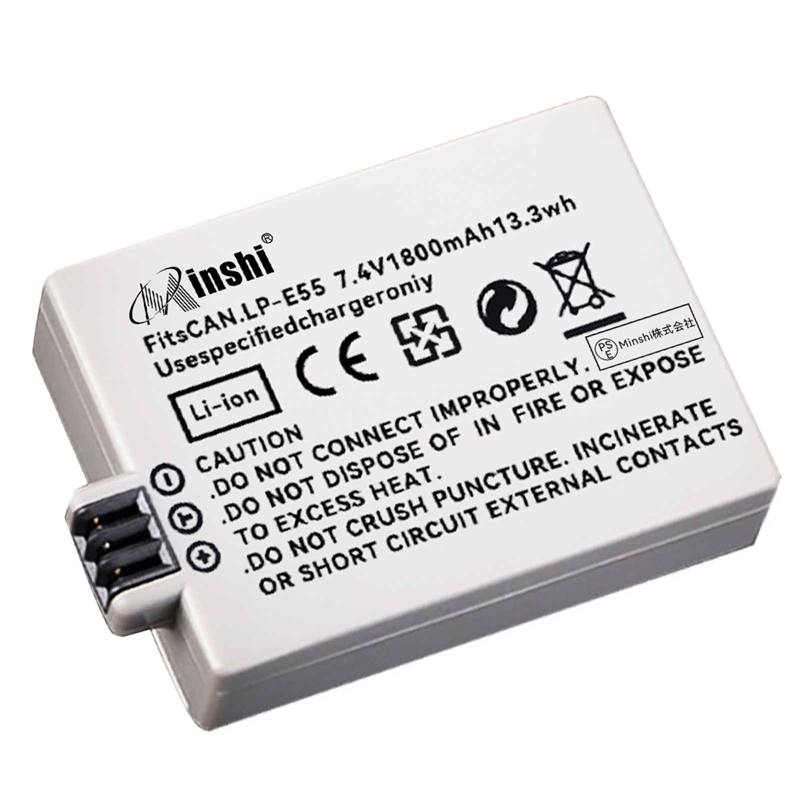 1ǯݾڡminshi Canon LP-E5 LP-E51800mAh 7.4VPSEǧ ʼLP-E5ߴХåƥ꡼WHD