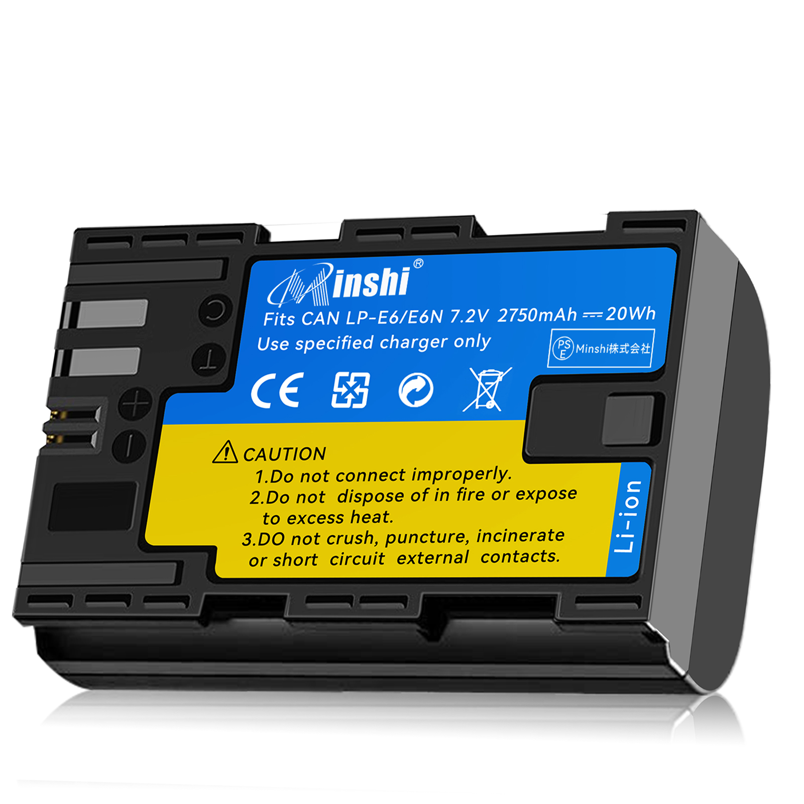 MINSHILP-E6 LP-E6NH LP-E6N EOS6D2700mAh 7.2V ۸ѥХåƥ꡼