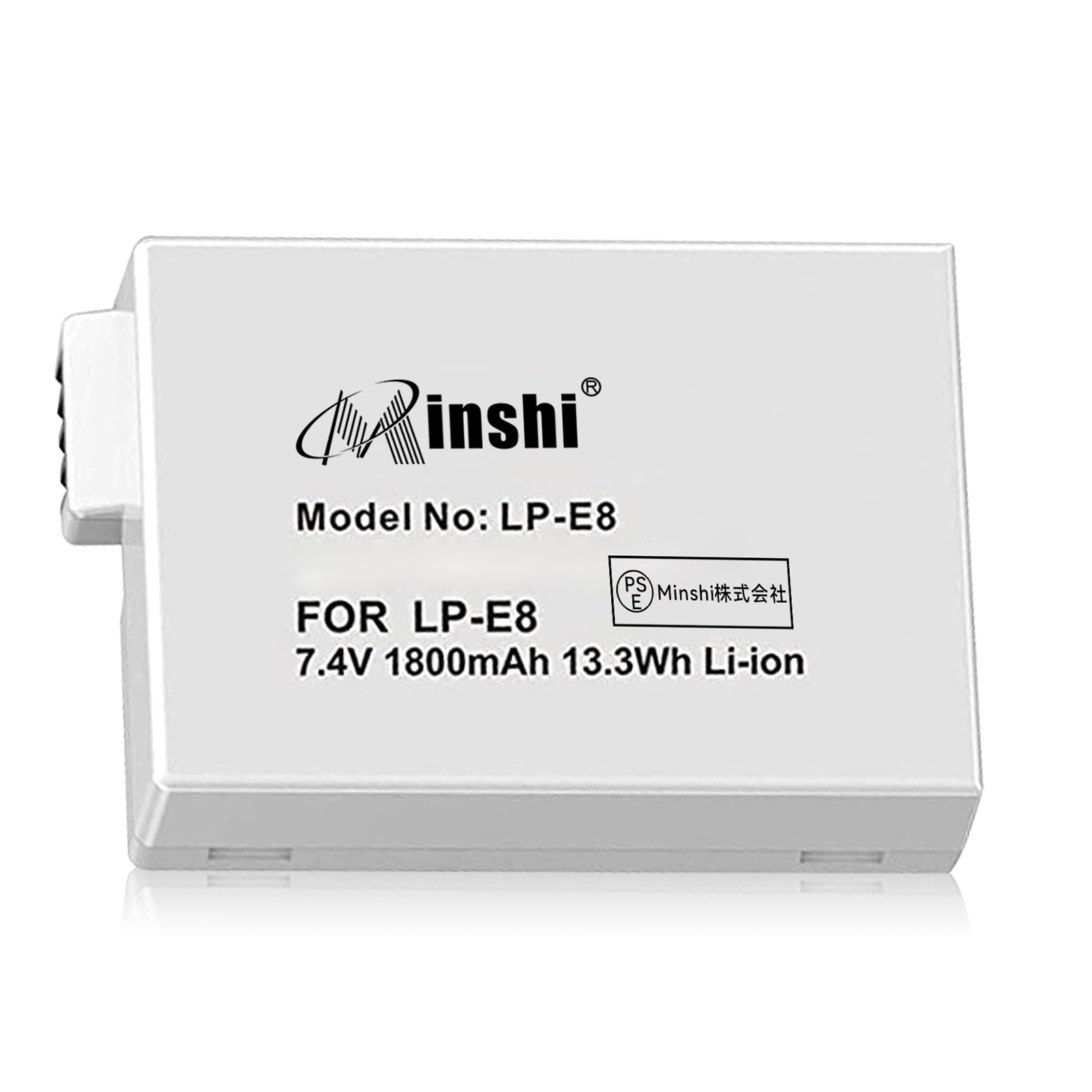 1ǯݾڡminshi  1800mAh 7.4V EOS Kiss X4 X5 X6i X7i ʼ LP-E8 ѥХåƥ꡼