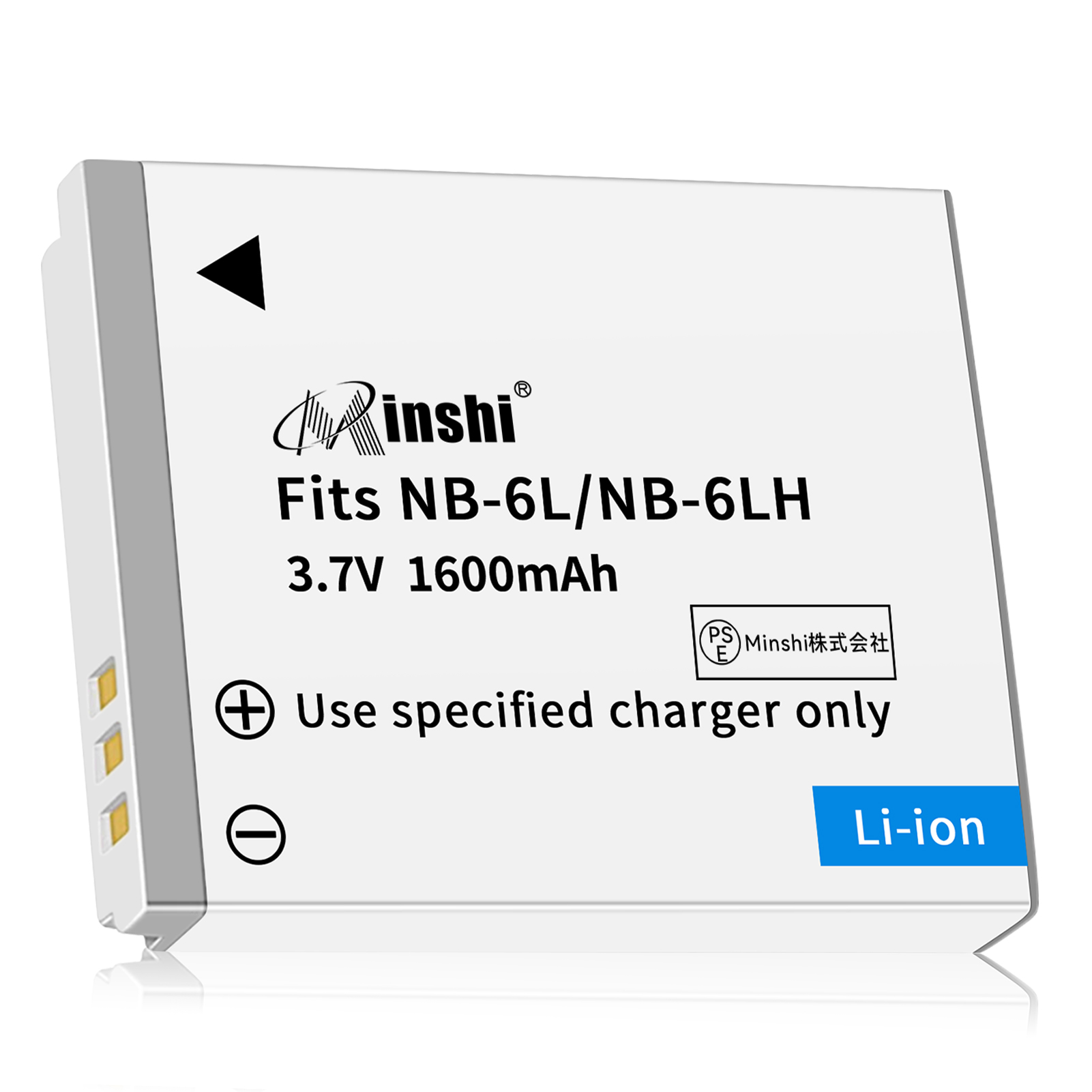 1ǯݾڡminshi Canon IXUS 105 IS NB-6L   NB-6L1500mAh 3.7VPSEǧ ʼ NB-6LH ѥХåƥ꡼