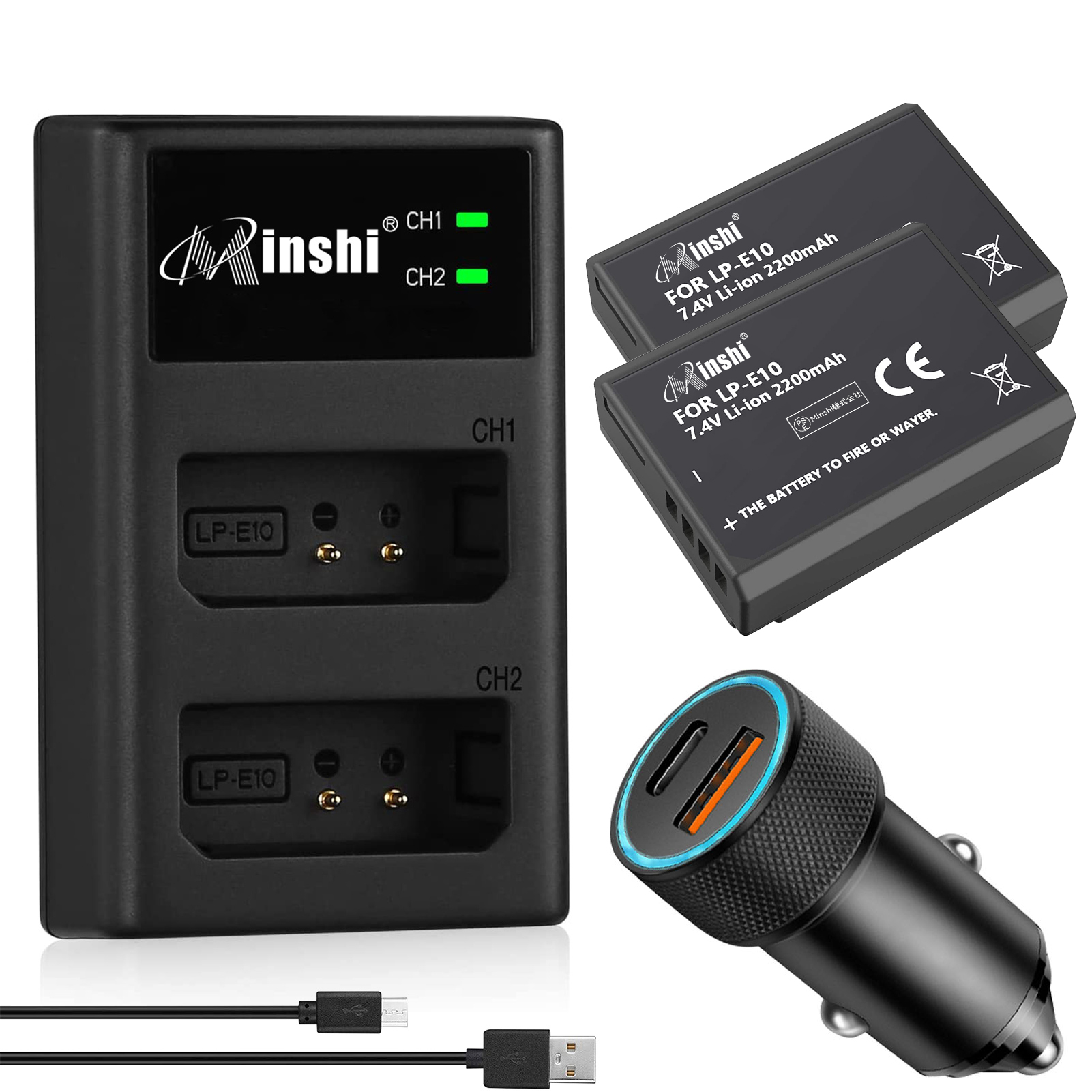  Canon LP-E10 ߴХåƥ꡼2200mAh 7.4V 1ǯݾ 㡼֥Хåƥ꡼   