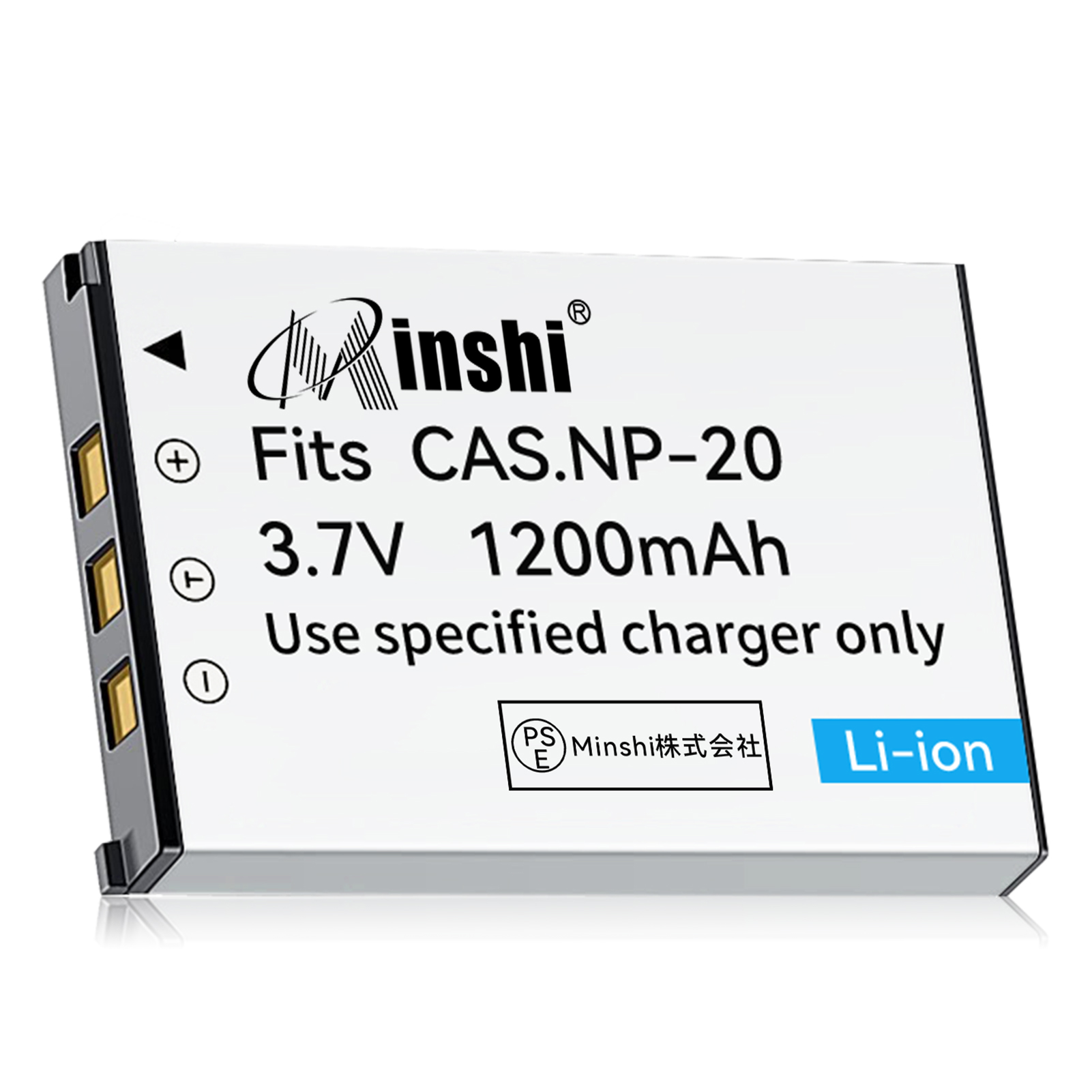 【1年保証】minshi EXLIM EX-Z77【1200mAh 3.7V】PSE認定済 高品質 交換用バッテリー