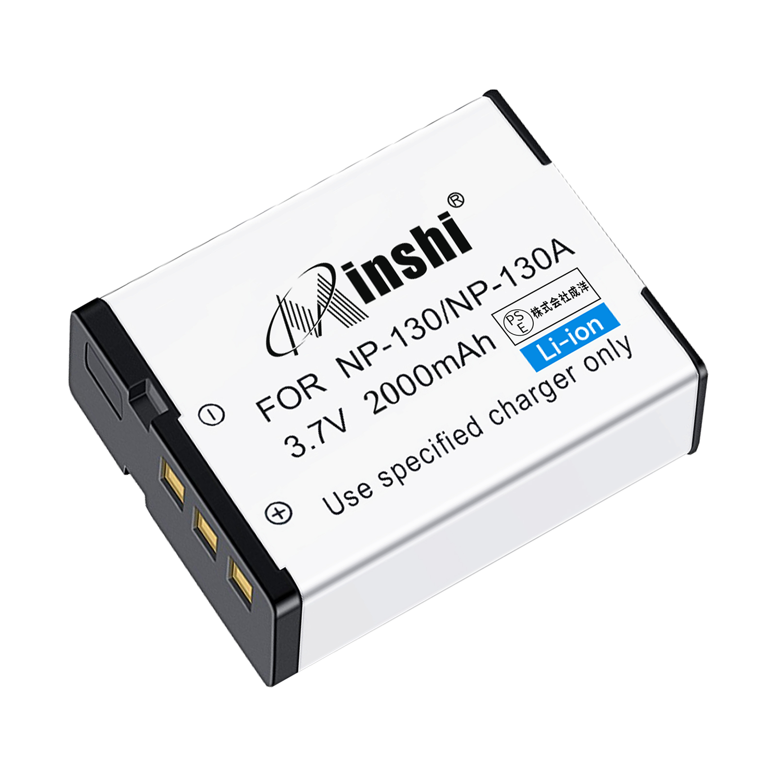 【1年保証】minshi CASIO EX-FC400S EX-ZR100  NP-130【2000mAh 3.7V】PSE認定済 高品質 NP-130/NP-130A互換バッテリー｜minshi