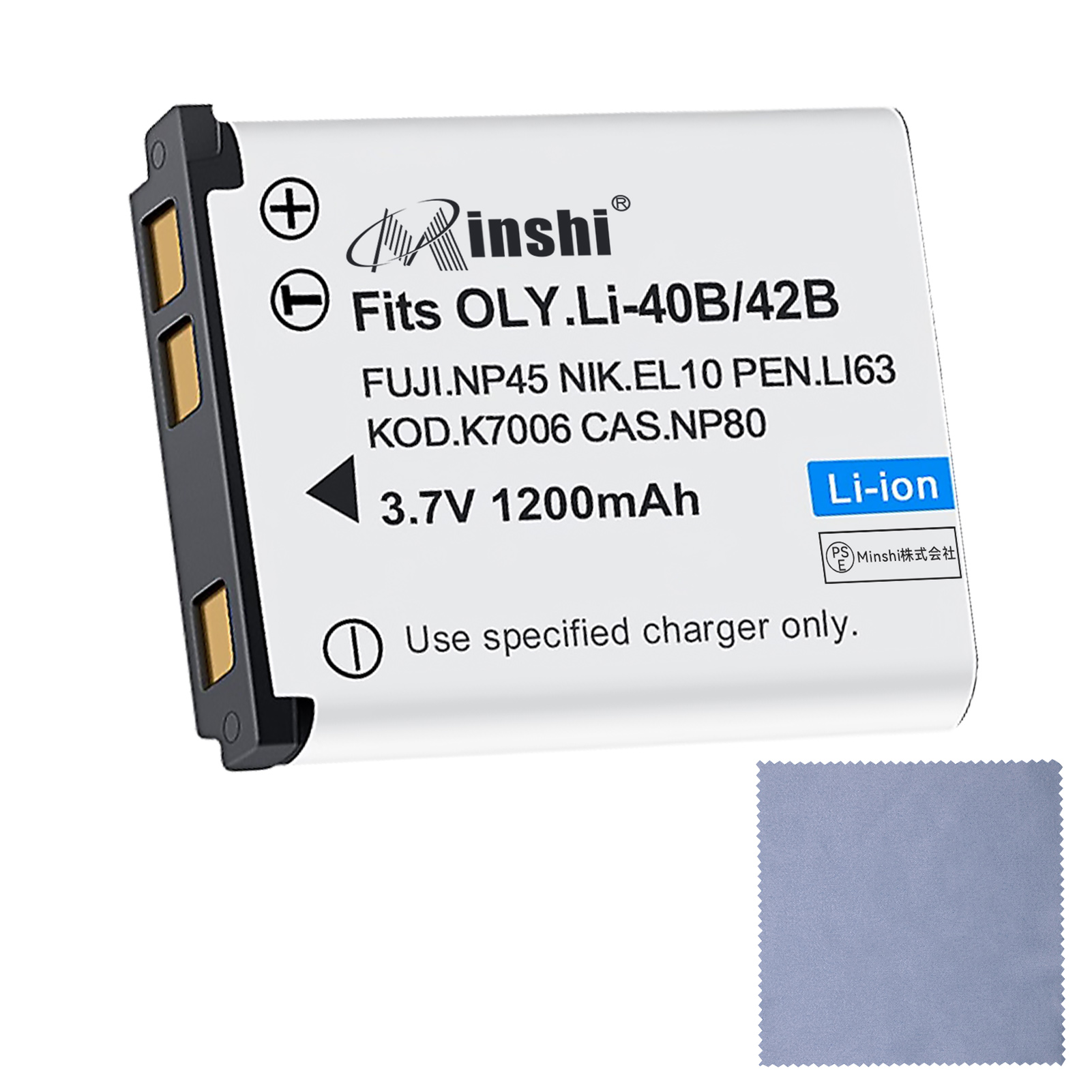 ۡաminshi FUJIFILM EX-H60RD NP-82   1200mAh 3.7V NP-45A  NP-45 ʼ NP-45S ѥХåƥ꡼