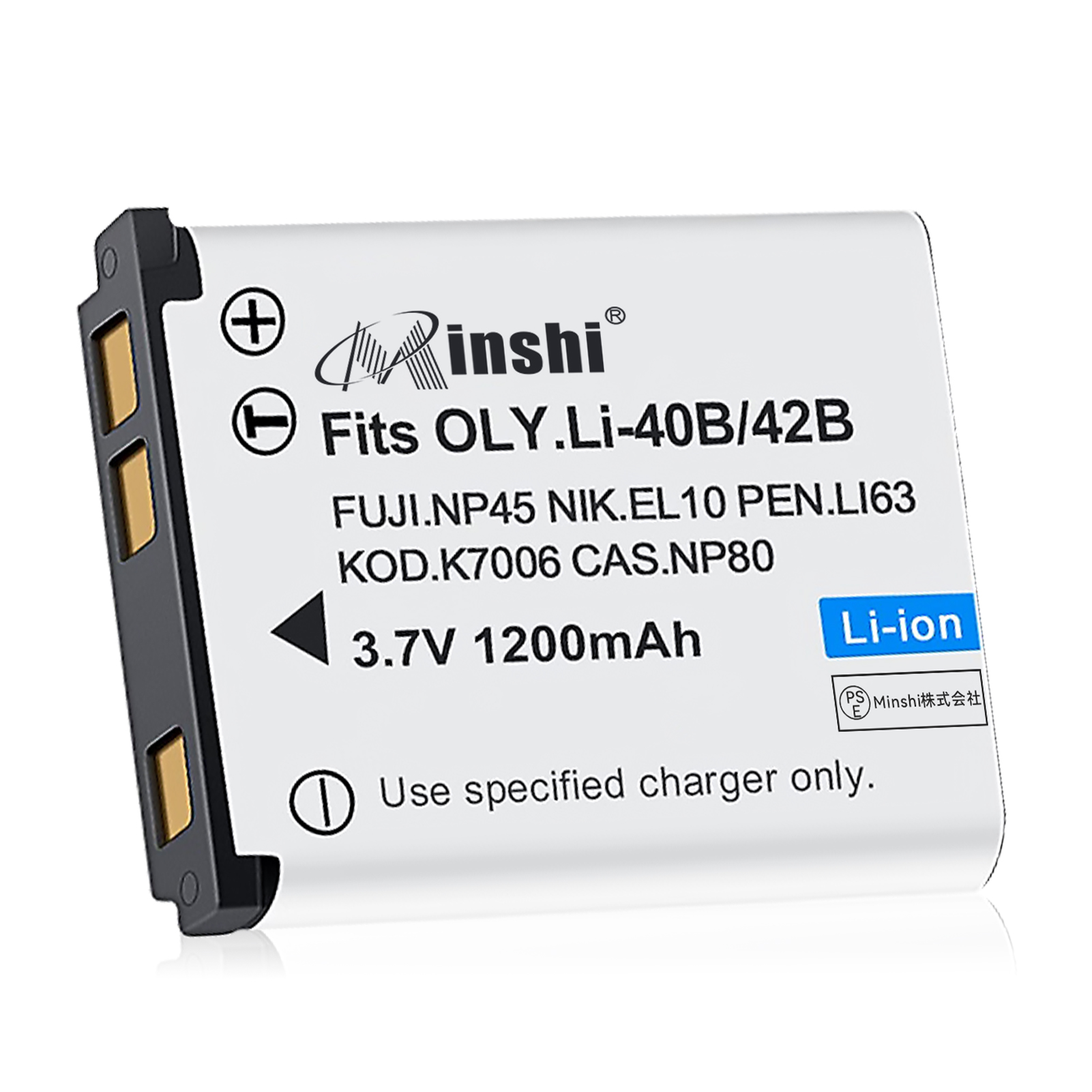 1ǯݾڡminshi FUJIFILM EX-S5SR NP-82   1200mAh 3.7V NP-45A  NP-45 ʼ NP-45S ѥХåƥ꡼