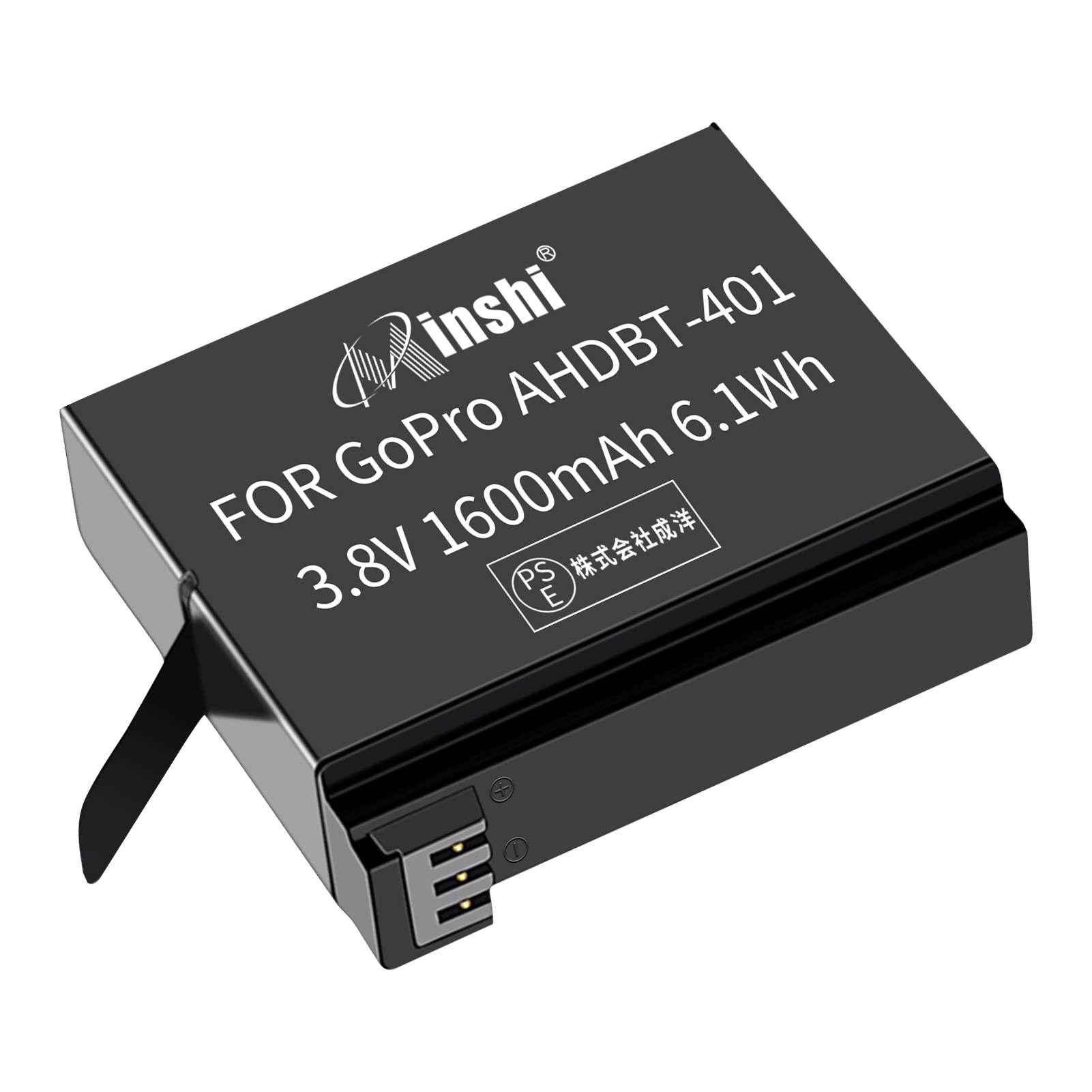 【1年保証】minshi AHDBT-401【1600mAh 3.8V】PSE認定済 高品質 交換用バッテリー