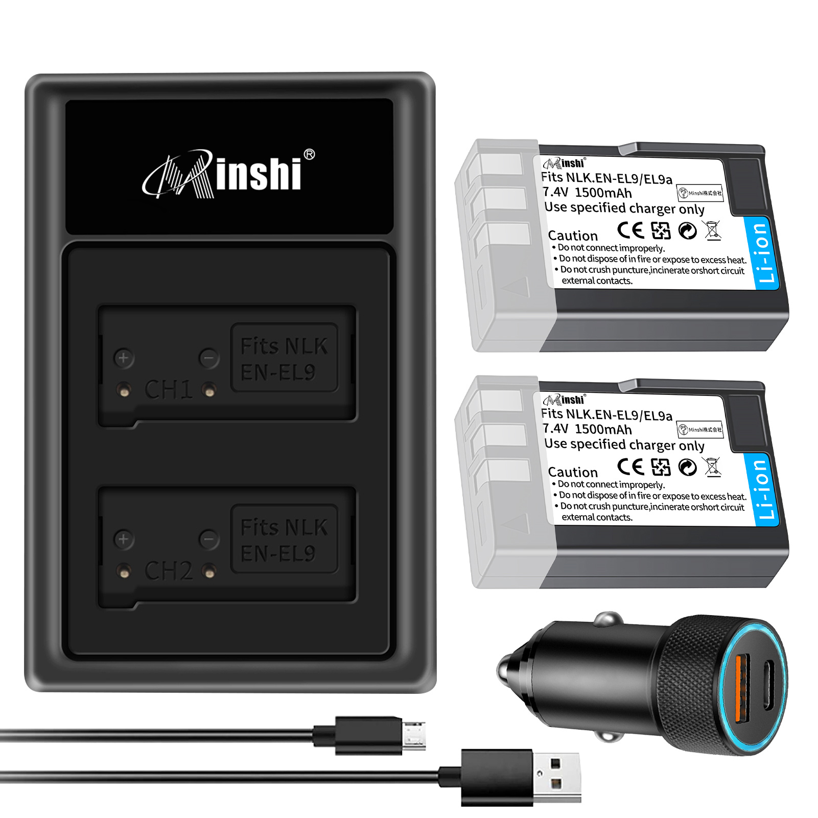  EN-EL9e ߴХåƥ꡼1500mAh 7.4V 1ǯݾ ।Хåƥ꡼ ǥ륫 ǥ 