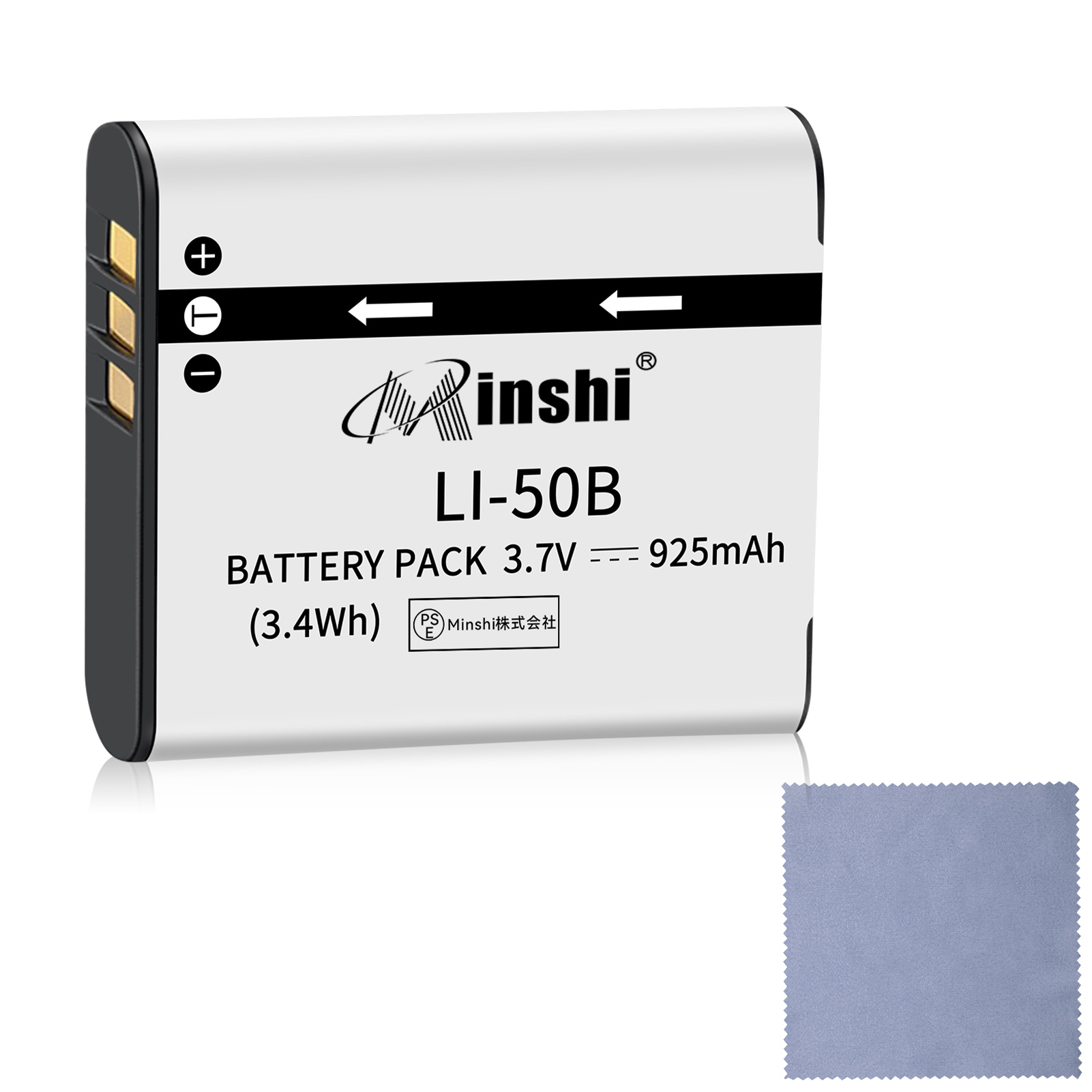 ۡաminshi OLYMPUS SZ-10 SZ-12 925mAh 3.7VPSEǧ ʼ LI-50B ѥХåƥ꡼